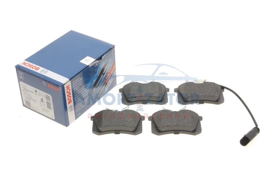 Гальмівні колодки дискові BOSCH 0986424559 (фото 1)