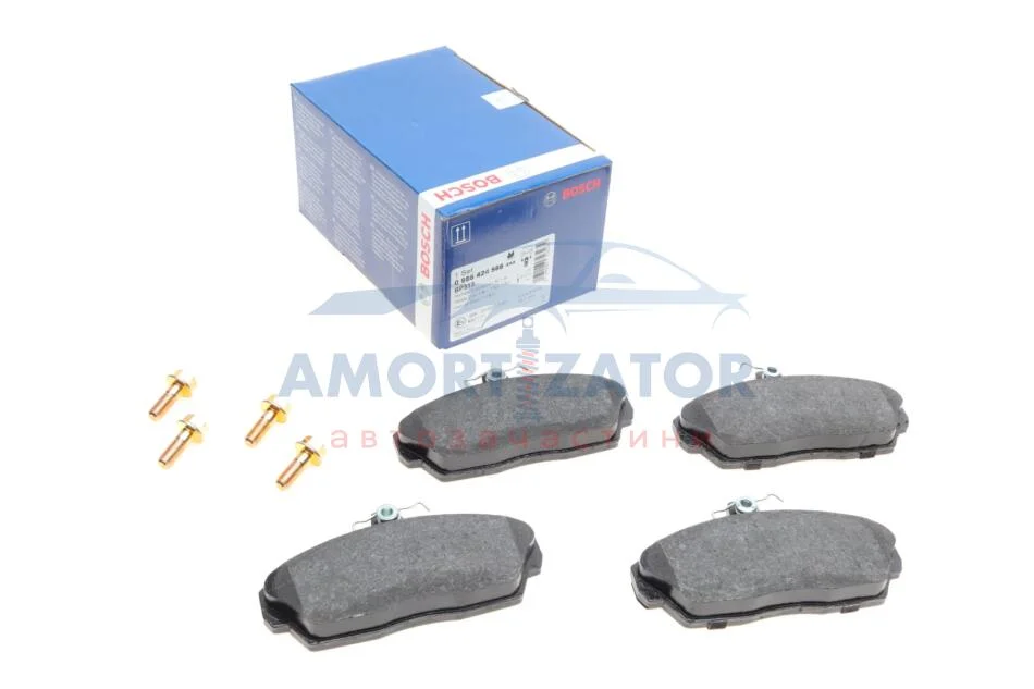 ГАЛЬМІВНІ КОЛОДКИ, ДИСКОВІ BOSCH 0 986 424 566 (фото 1)