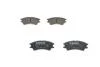 Комплект гальмівних колодок передн, HYUNDAI ATOS 1.0 02.98-03.02 BOSCH 0986424575 (фото 3)