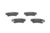 Комплект гальмівних колодок передн, HYUNDAI ATOS 1.0 02.98-03.02 BOSCH 0986424575 (фото 6)