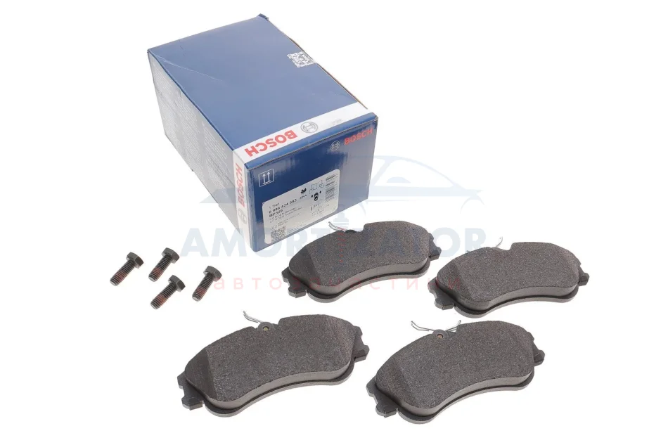 ГАЛЬМІВНІ КОЛОДКИ, ДИСКОВІ 0 986 424 583 BOSCH 0986424583 (фото 1)