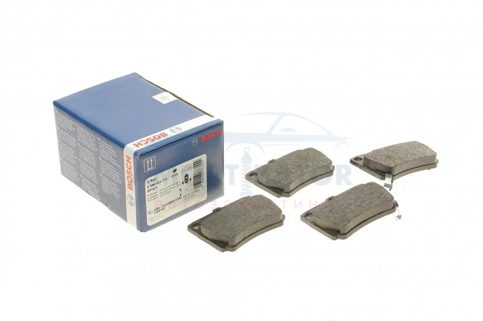 Комплект гальмівних колодок - дискові BOSCH 0 986 424 711 (фото 1)