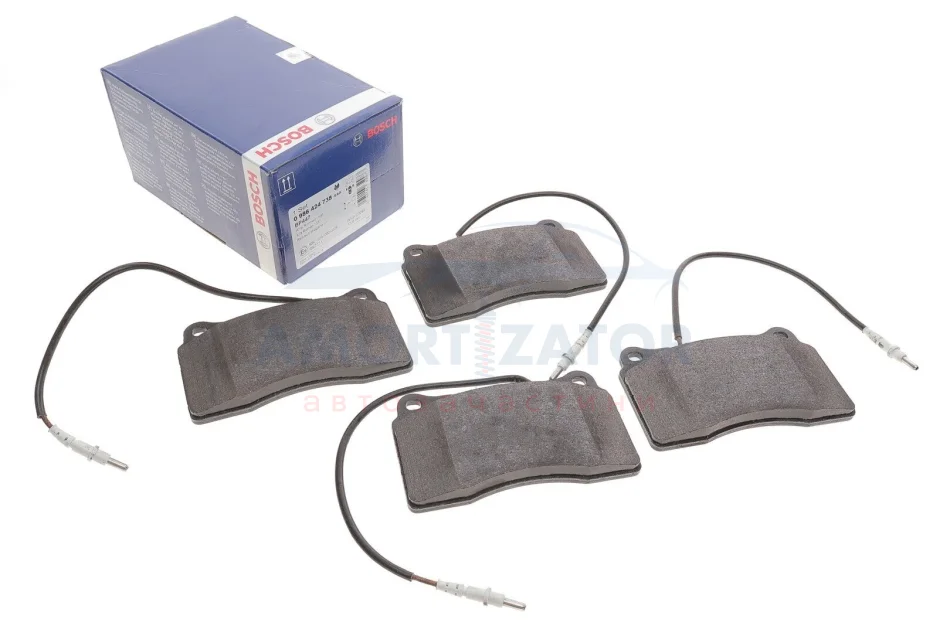 ГАЛЬМІВНІ КОЛОДКИ, ДИСКОВІ 0 986 424 738 BOSCH 0986424738 (фото 1)