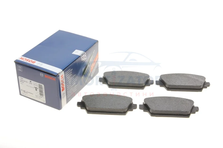 ГАЛЬМІВНІ КОЛОДКИ, ДИСКОВІ 0 986 424 791 BOSCH 0986424791 (фото 1)