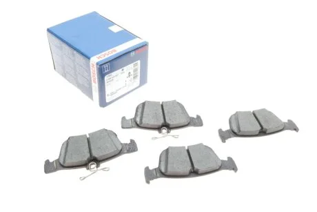 Комплект гальмівних колодок з 4 шт. дисків BOSCH 0 986 424 807