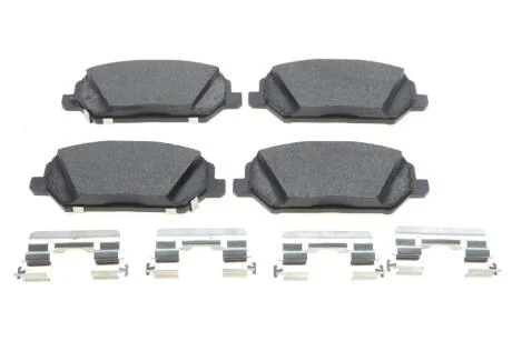 Колодки гальмівні дискові (комплект 4 шт) BOSCH 0986424862