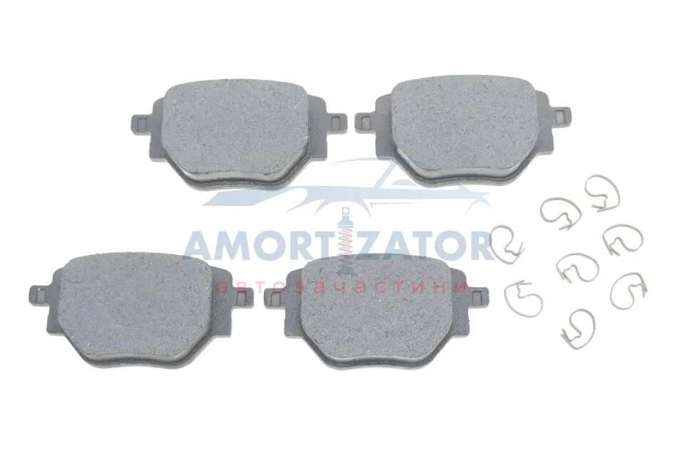 Гальмівні колодки дискові BOSCH 0986424988 (фото 1)
