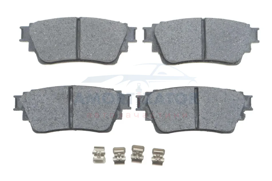 Комплект гальмівних колодок з 4 шт. дисків BOSCH 0986460008 (фото 1)