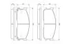 Гальмівні колодки дискові BOSCH 0986460020 (фото 5)
