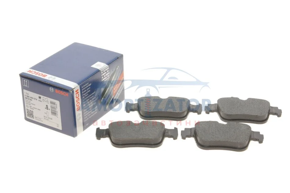 ДИСКОВІ КОЛОДКИ 0 986 460 074 BOSCH 0986460074 (фото 1)