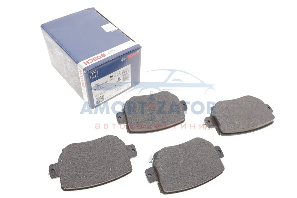 ДИСКОВІ КОЛОДКИ 0 986 460 087 BOSCH 0986460087 (фото 1)