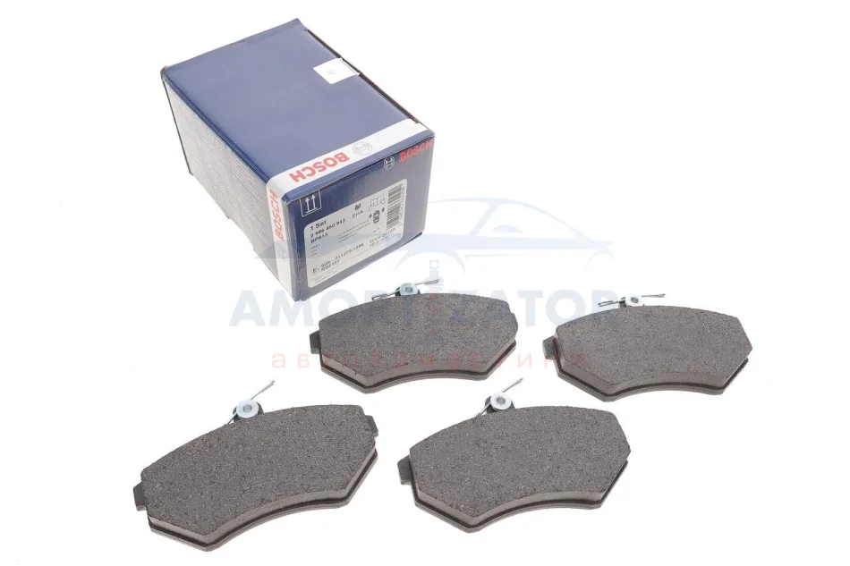 ГАЛЬМІВНІ КОЛОДКИ, ДИСКОВІ 0 986 460 943 BOSCH 0986460943 (фото 1)