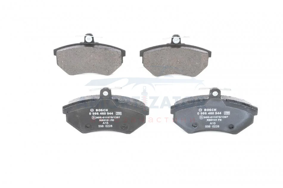 ГАЛЬМІВНІ КОЛОДКИ, ДИСКОВІ BOSCH 0986460944 (фото 1)