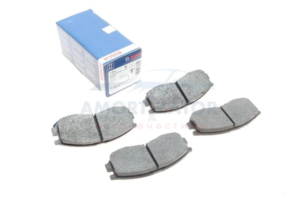 ГАЛЬМІВНІ КОЛОДКИ, ДИСКОВІ BOSCH 0 986 460 979 (фото 1)