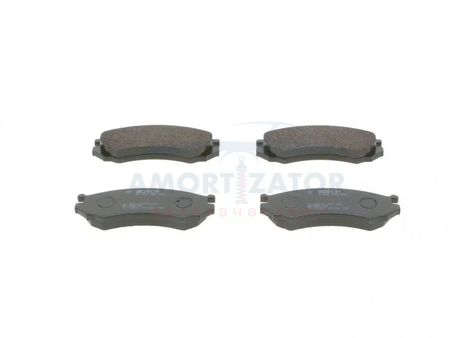 Гальмівні колодки, дискові BOSCH 0986460981 (фото 1)