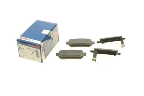 Комплект гальмівних колодок з 4 шт. дисків BOSCH 0 986 461 131