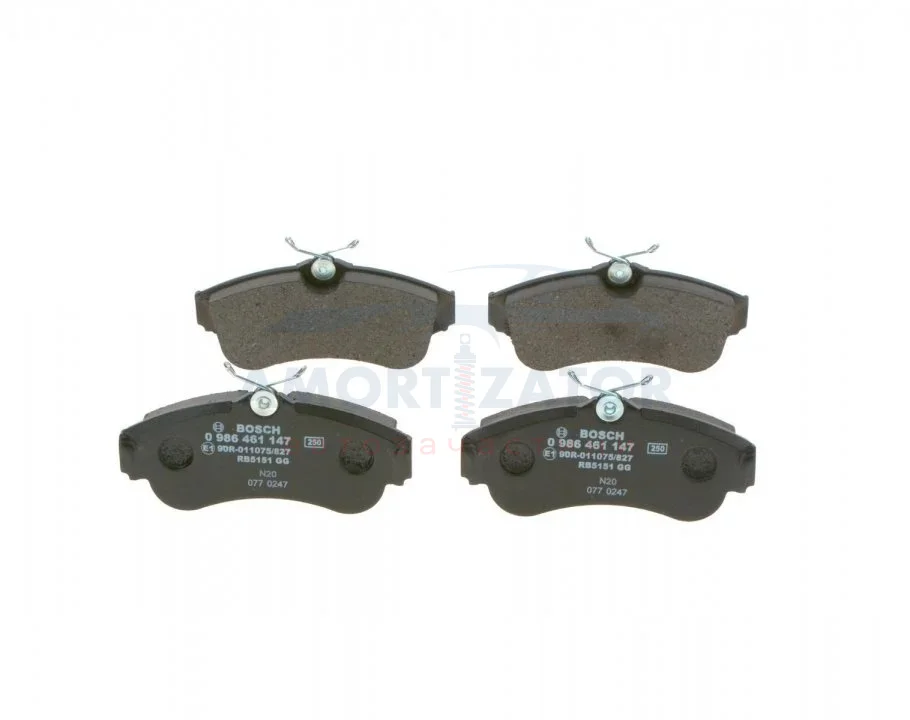 ГАЛЬМІВНІ КОЛОДКИ, ДИСКОВІ BOSCH 0 986 461 147 (фото 1)