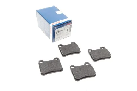 Комплект гальмівних колодок з 4 шт. дисків BOSCH 0 986 466 874