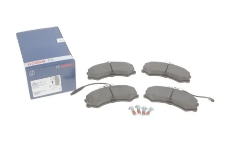 ГАЛЬМІВНІ КОЛОДКИ, ДИСКОВІ 0 986 467 411 BOSCH 0986467411