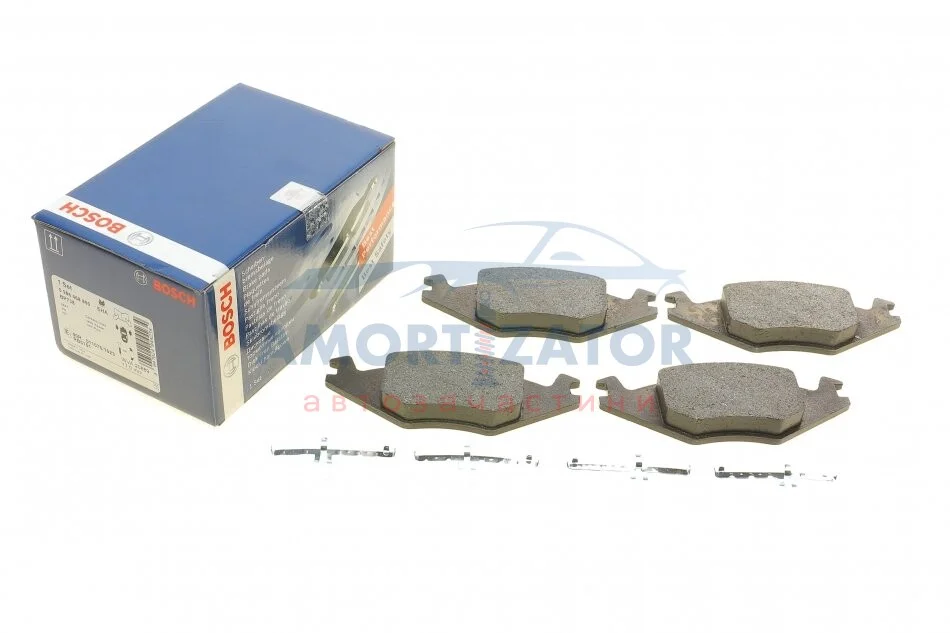 ГАЛЬМІВНІ КОЛОДКИ, ДИСКОВІ BOSCH 0 986 468 890 (фото 1)