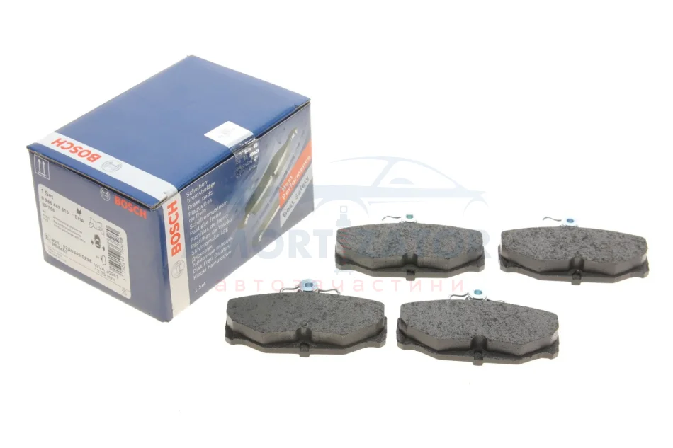 Гальмівні колодки дискові BOSCH 0 986 469 810 (фото 1)