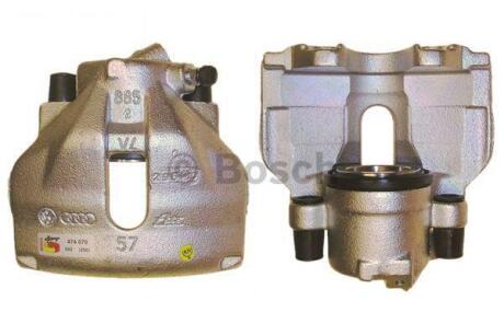 Гальмівний супорт передн. прав. Audi A4, A6, VW Passat, 1,6-2,5, 95-10 BOSCH 0986474070