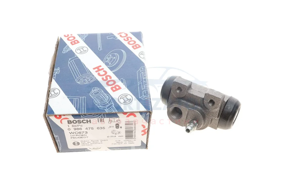 Гальмівний циліндр BOSCH 0 986 475 635 (фото 1)