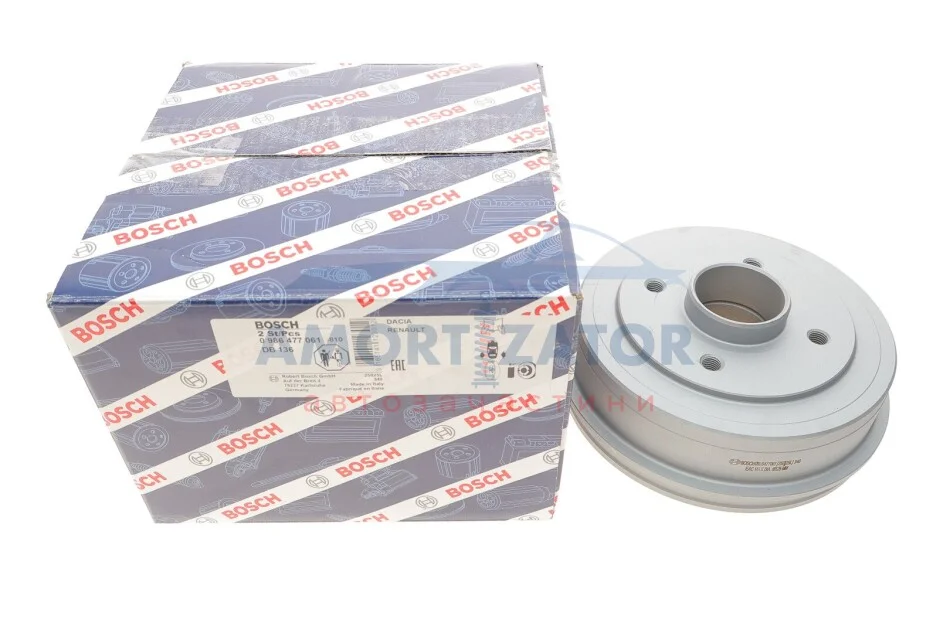 Гальмівний барабан BOSCH 0 986 477 061 (фото 1)