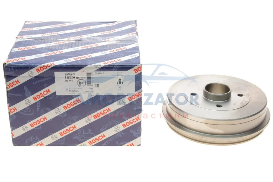 Гальмівний барабан BOSCH 0986477120 (фото 1)