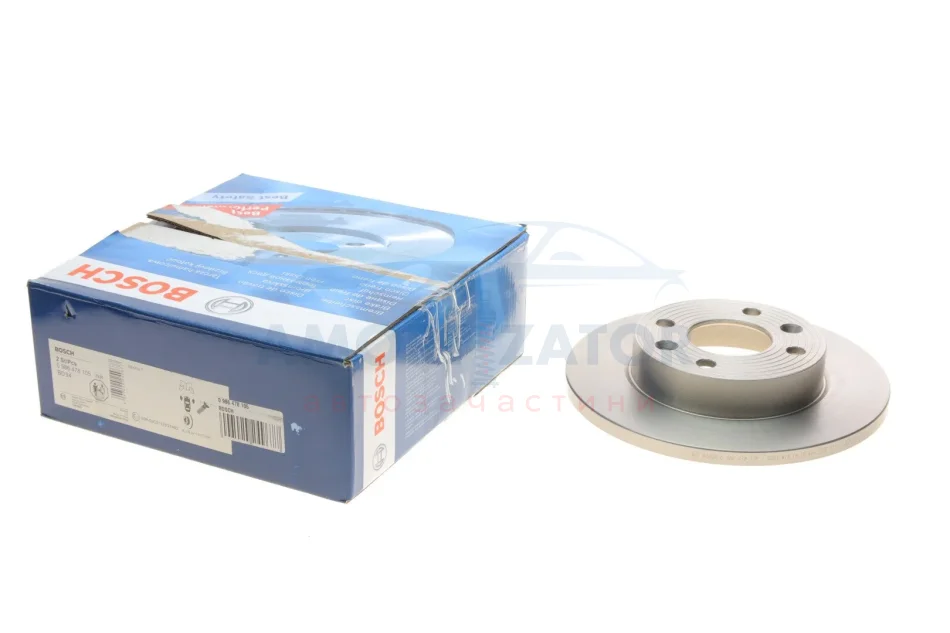 Диск гальмівний BOSCH 0 986 478 105 (фото 1)