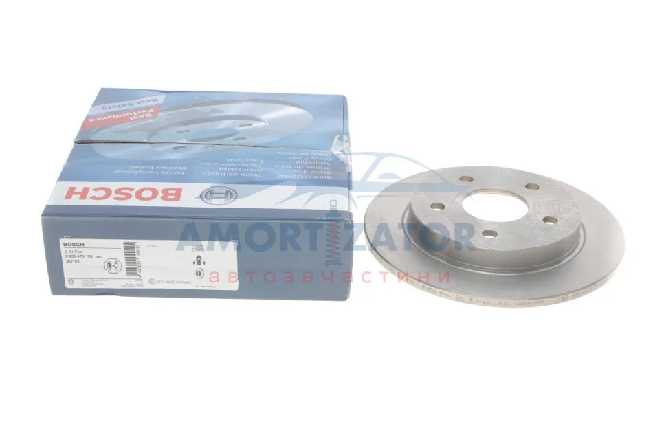 Диск гальмівний BOSCH 0986478196 (фото 1)