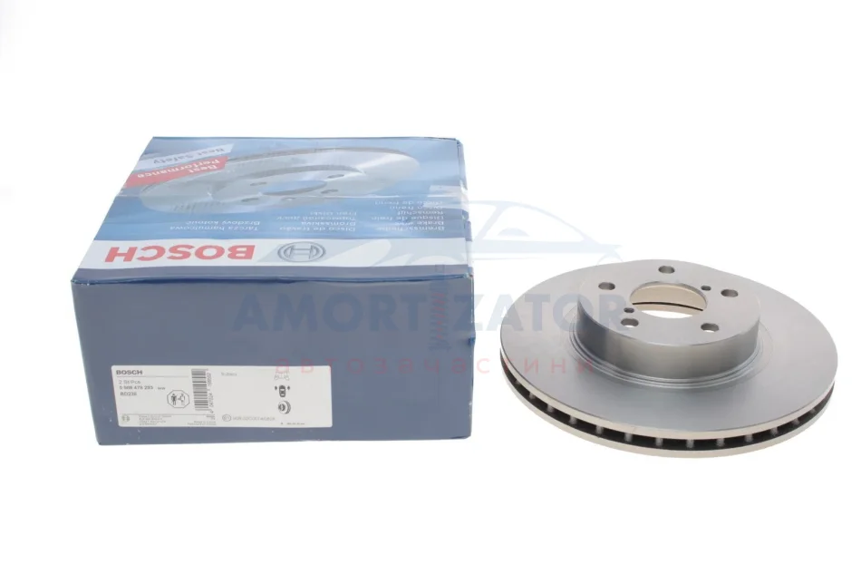 Диск гальмівний 0 986 478 293 BOSCH 0986478293 (фото 1)