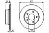 BMW диск гальмівний 7 E32 86-92 задн. BOSCH 0986478322 (фото 1)