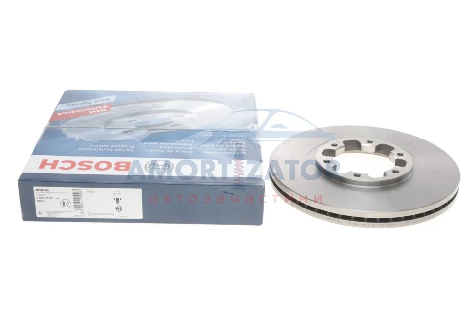 Диск гальмівний BOSCH 0 986 479 031 (фото 1)