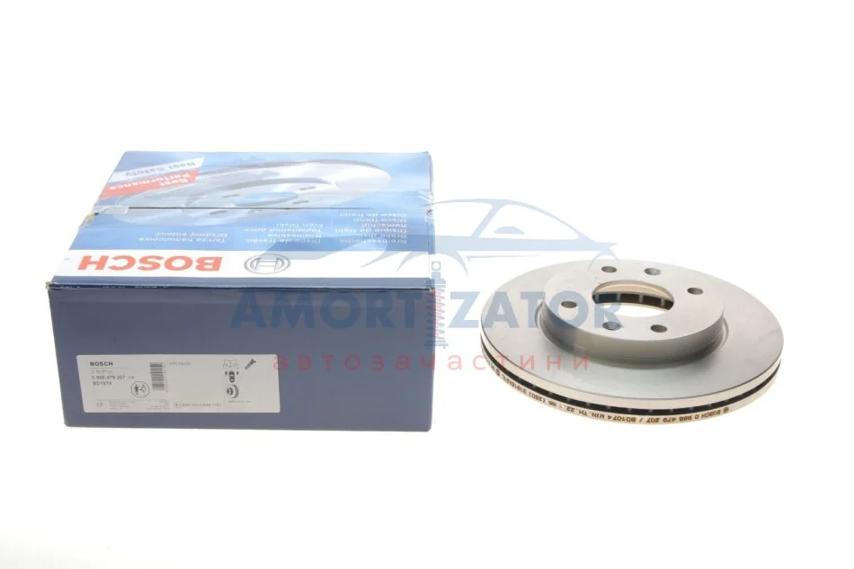Диск гальмівний BOSCH 0986479207 (фото 1)