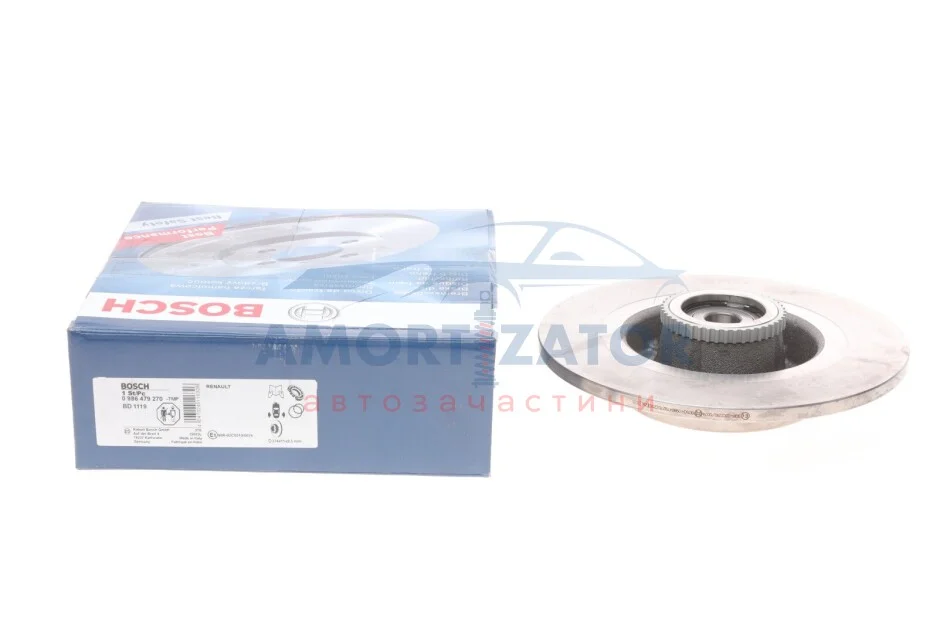 Диск гальмівний BOSCH 0 986 479 270 (фото 1)