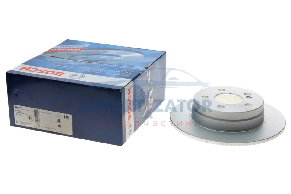 Диск гальмівний BOSCH 0 986 479 409 (фото 1)