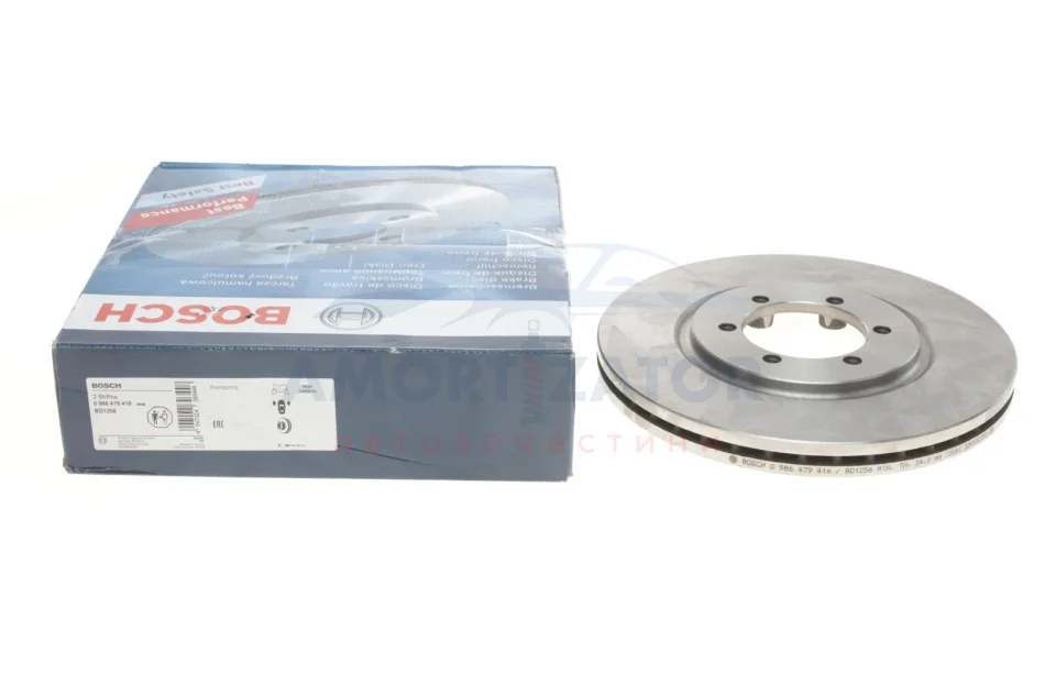 Диск гальмівний BOSCH 0 986 479 416 (фото 1)