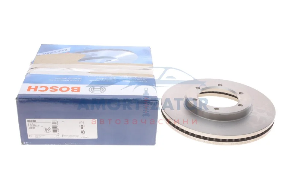 Диск гальмівний BOSCH 0 986 479 A95 (фото 1)