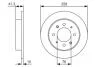 Диск гальмівний BOSCH 0986479S57 (фото 1)