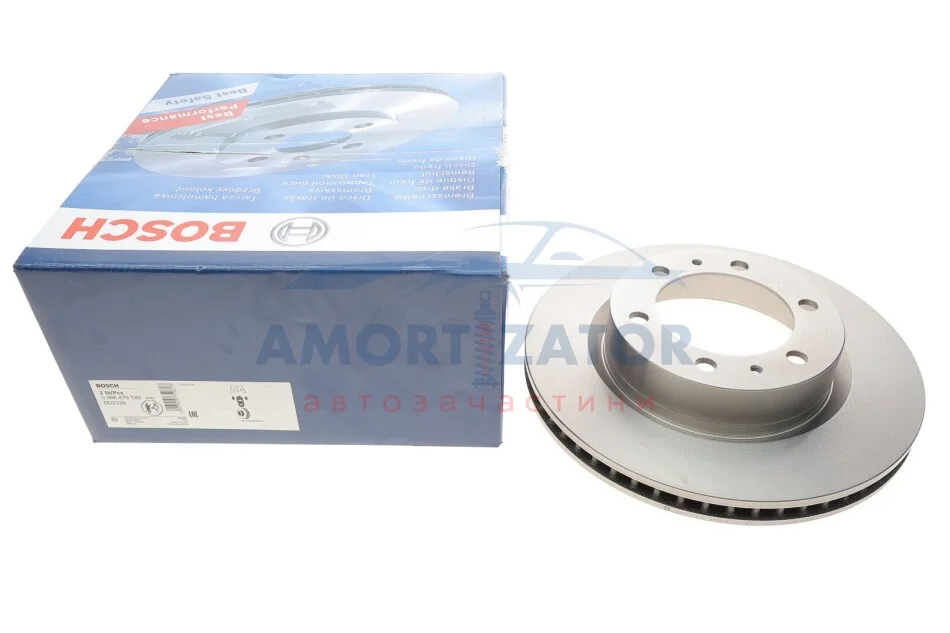 Диск гальмівний BOSCH 0 986 479 T80 (фото 1)