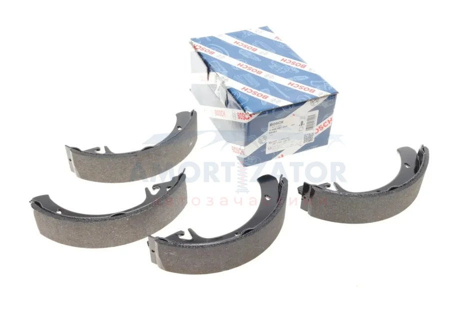 Гальмівні колодки барабані BOSCH 0 986 487 219 (фото 1)