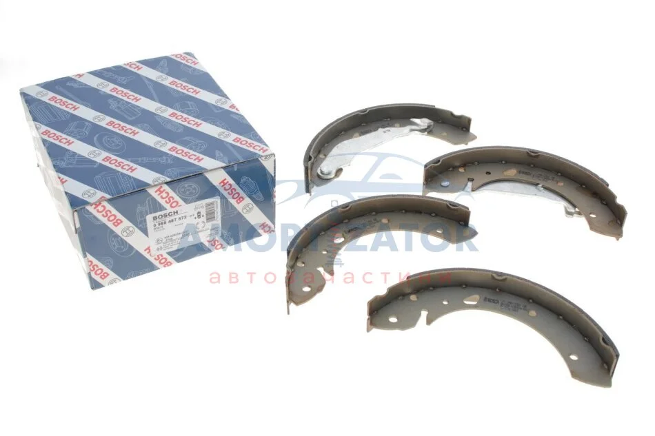 Гальмівні колодки барабані BOSCH 0986487572 (фото 1)