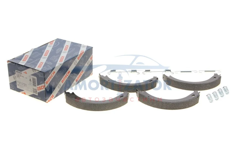 Гальмівні колодки барабанні BOSCH 0 986 487 605 (фото 1)
