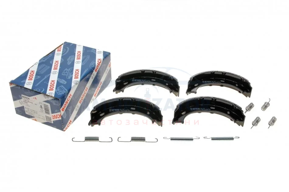 Гальмівні колодки барабані BOSCH 0 986 487 610 (фото 1)