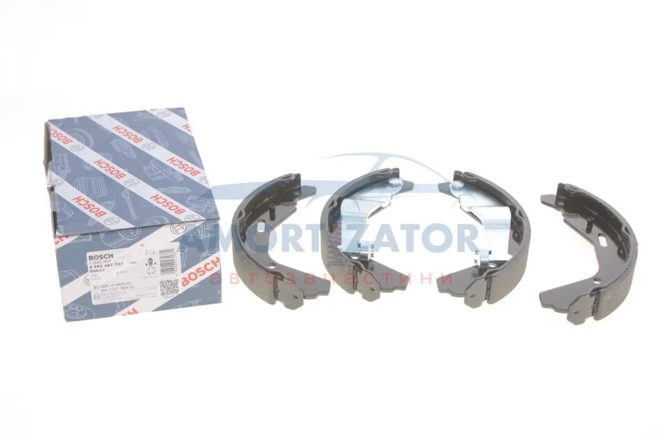 Гальмівні колодки барабанні BOSCH 0986487707 (фото 1)