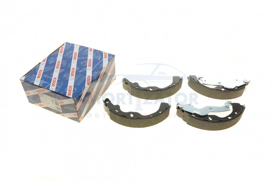 Гальмівні колодки барабані BOSCH 0 986 487 731 (фото 1)
