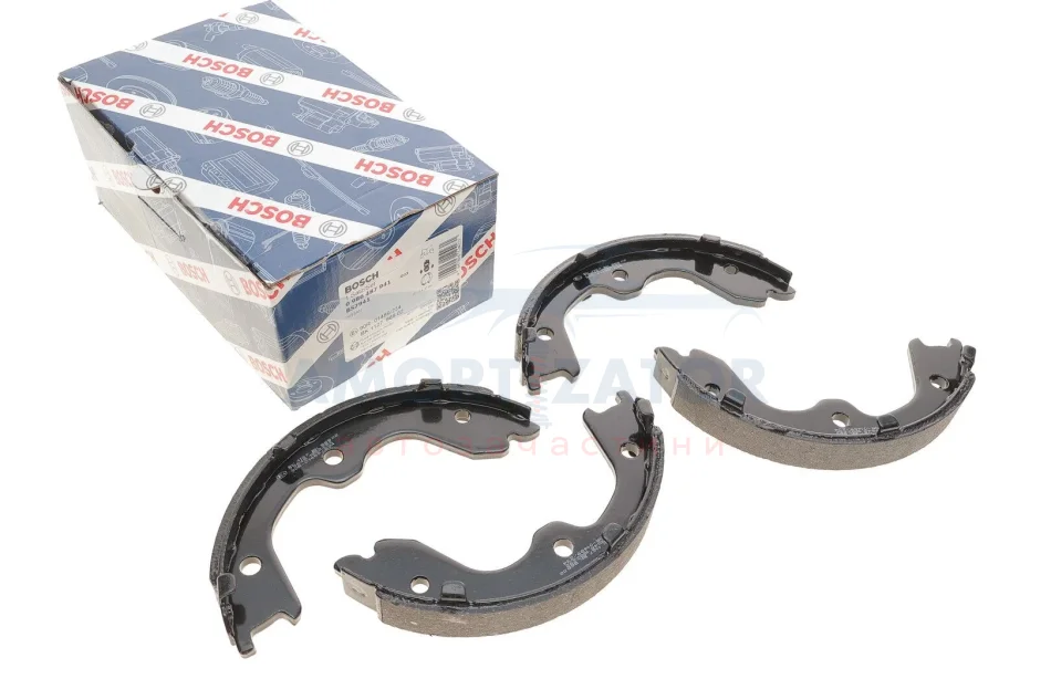 Гальмівні колодки барабанні BOSCH 0986487941 (фото 1)