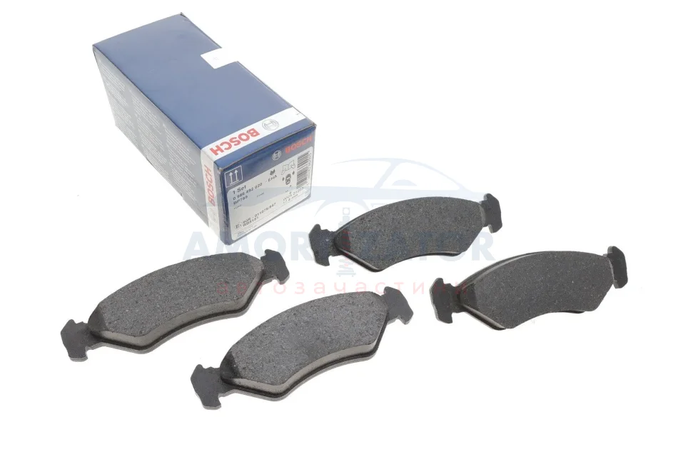 ГАЛЬМІВНІ КОЛОДКИ, ДИСКОВІ 0 986 492 020 BOSCH 0986492020 (фото 1)