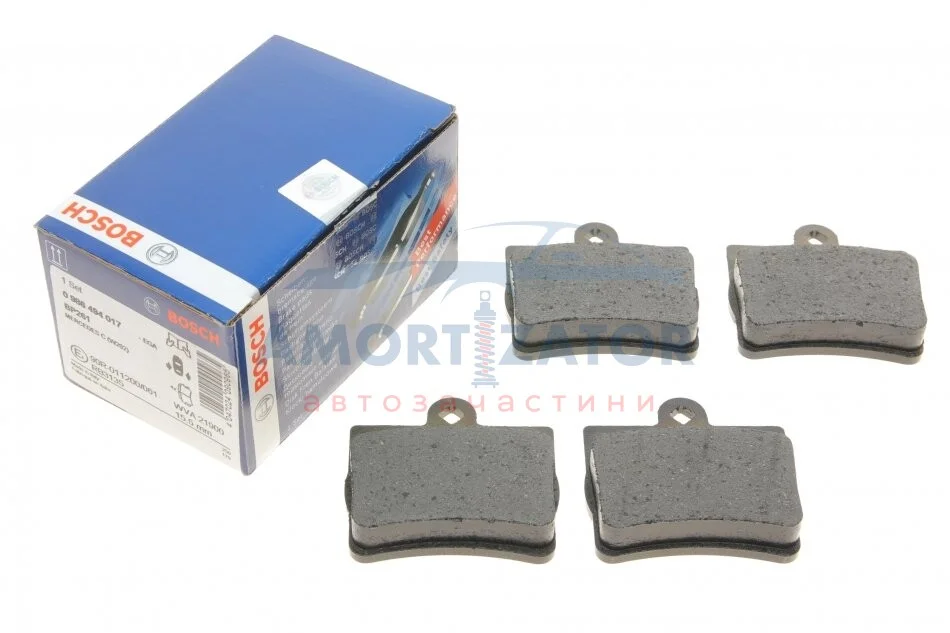 Гальмівні колодки дискові BOSCH 0 986 494 017 (фото 1)